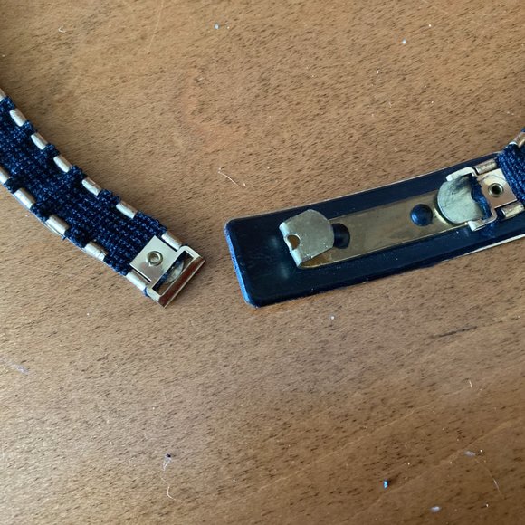 Vintage Metal Belt Gold Tone - Picture 7 of 14